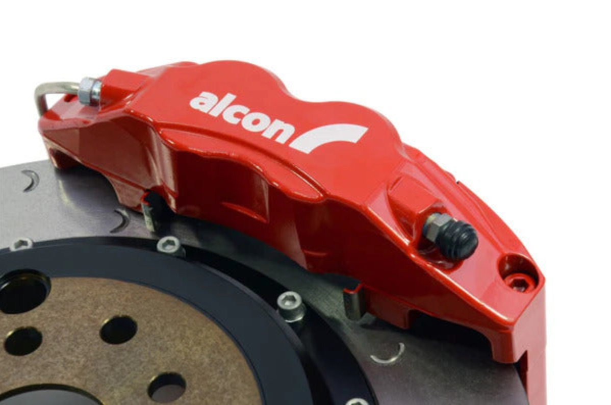 Alcon CAR36 4 Pot rear Calliper 28.6/28.6 Red (Pair)