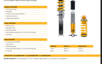 Öhlins Road & Track Coilovers – Ford Mustang EcoBoost / GT (2015–2017)