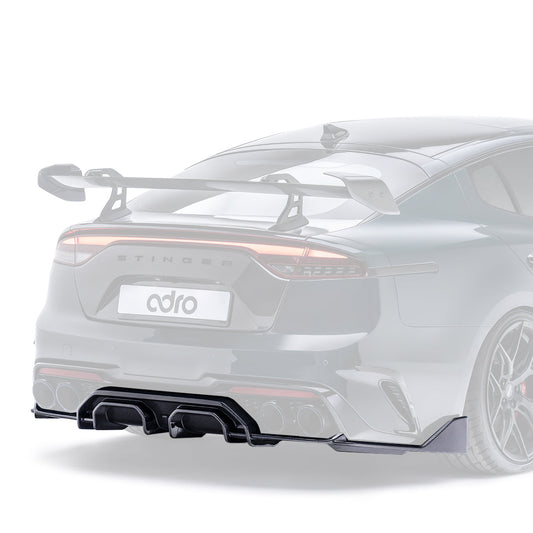 Kia Stinger Rear Carbon Fiber Diffuser V4 2021-2023