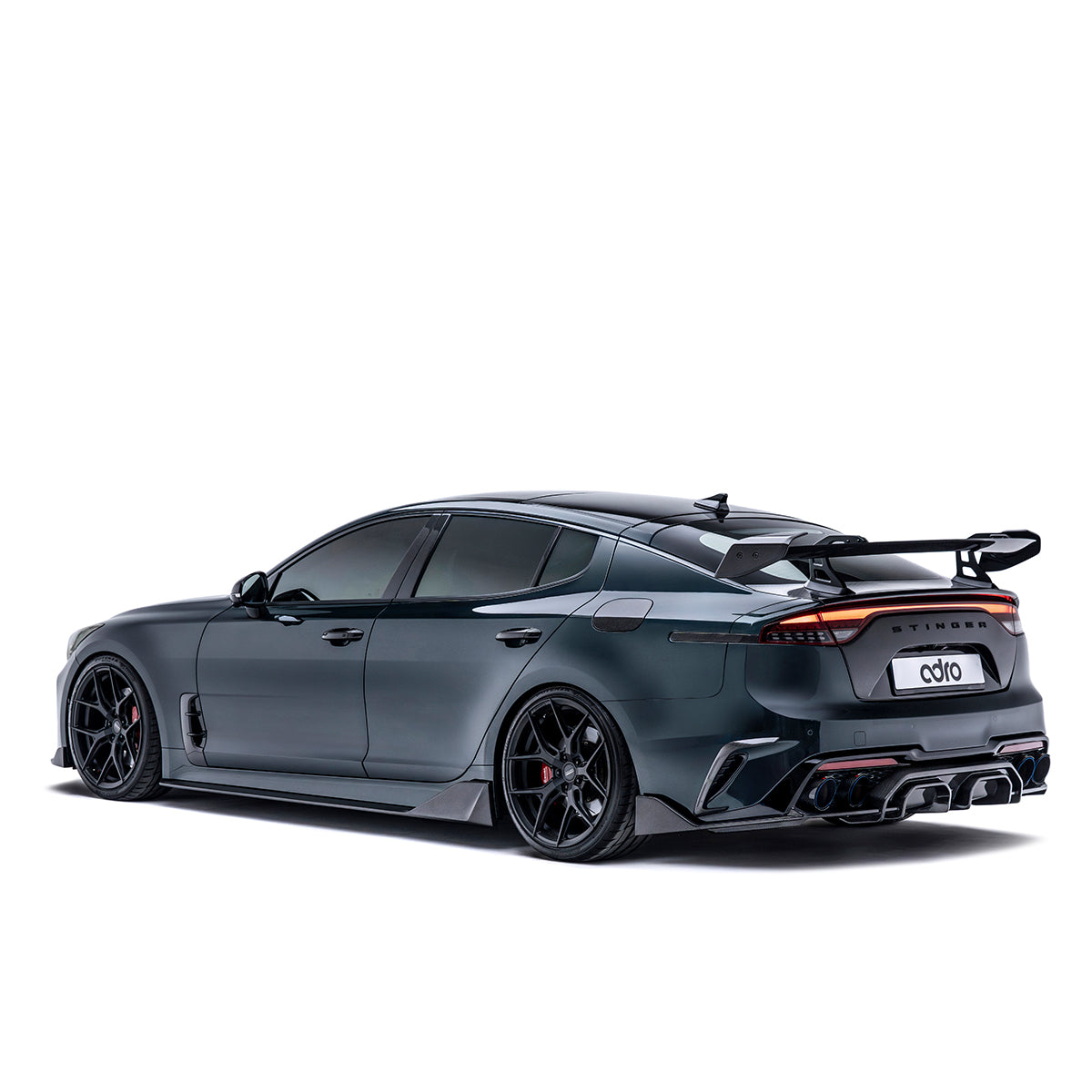 Kia Stinger Rear Carbon Fiber Diffuser V4 2021-2023