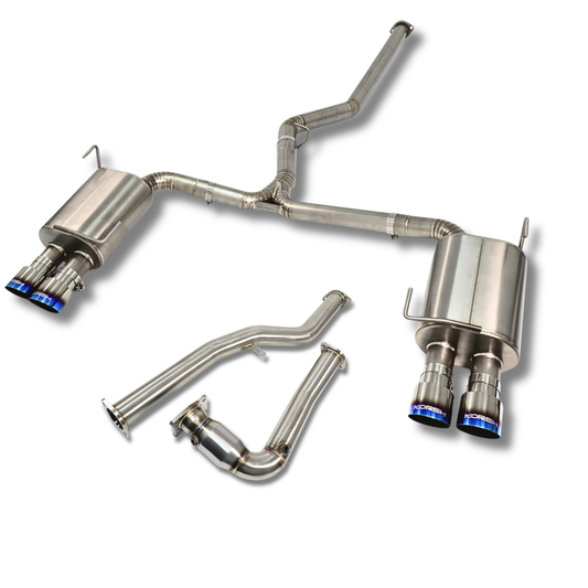 Korsh by SSI titanium turbo back exhaust – Subaru WRX 2015+ CVT