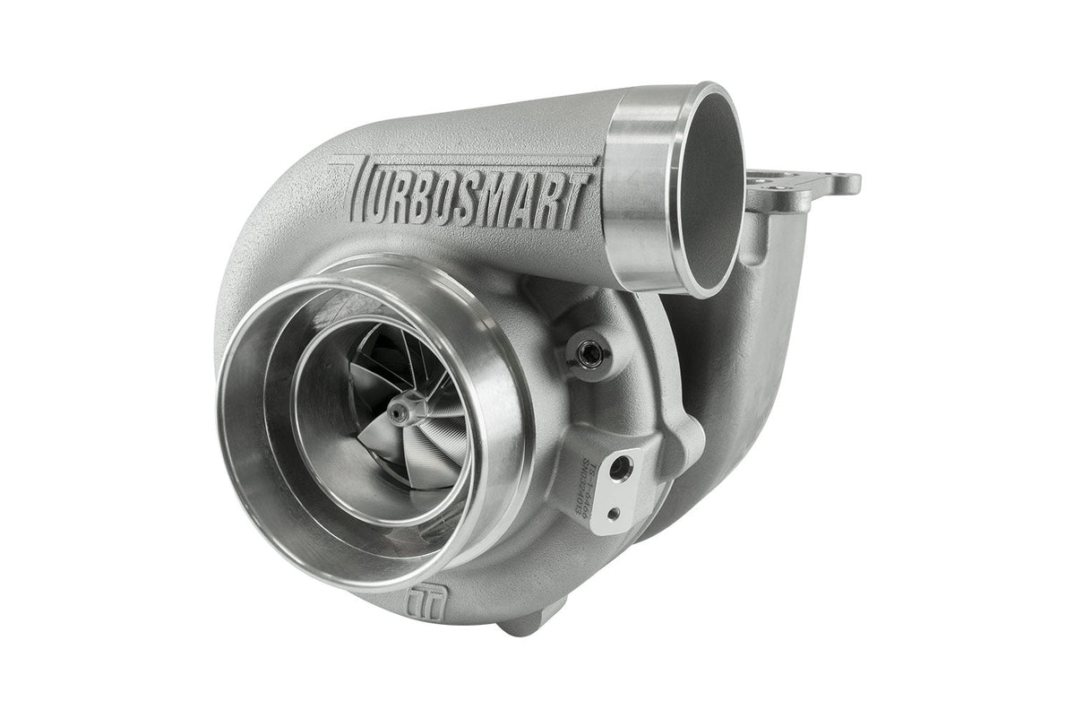 Turbosmart TS-1 / TS-2 6466 Turbocharger (825-955HP) - T4 Divided 0.84AR Externally Wastegated Oil Cooled