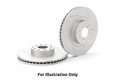 Pair of brake rotors