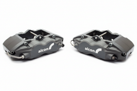 Pair of grey Alcon brake calipers
