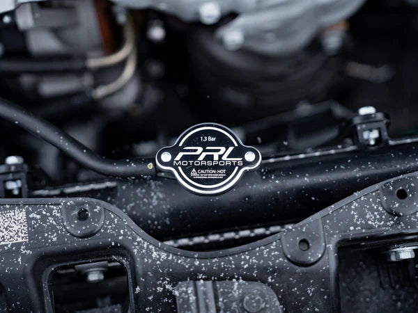 PRL Motorsports 1.3 Bar High-Performance Radiator Cap Type-A — Black- Honda Civic & Civic Type R