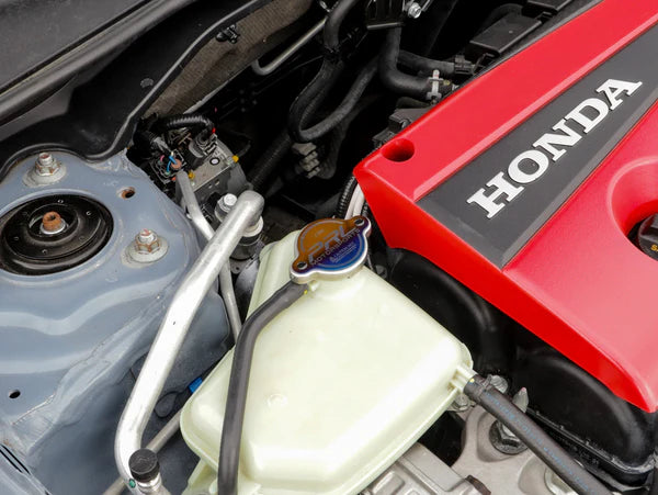 PRL Motorsports Titanium High-Performance Radiator Cap Type-A | 1.3 Bar / 18.8 PSI | Honda Civic & Type R