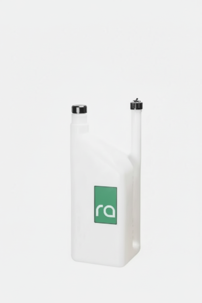 Radium container with pure white background