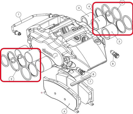 Alcon Seal Kit CSK3841EW601