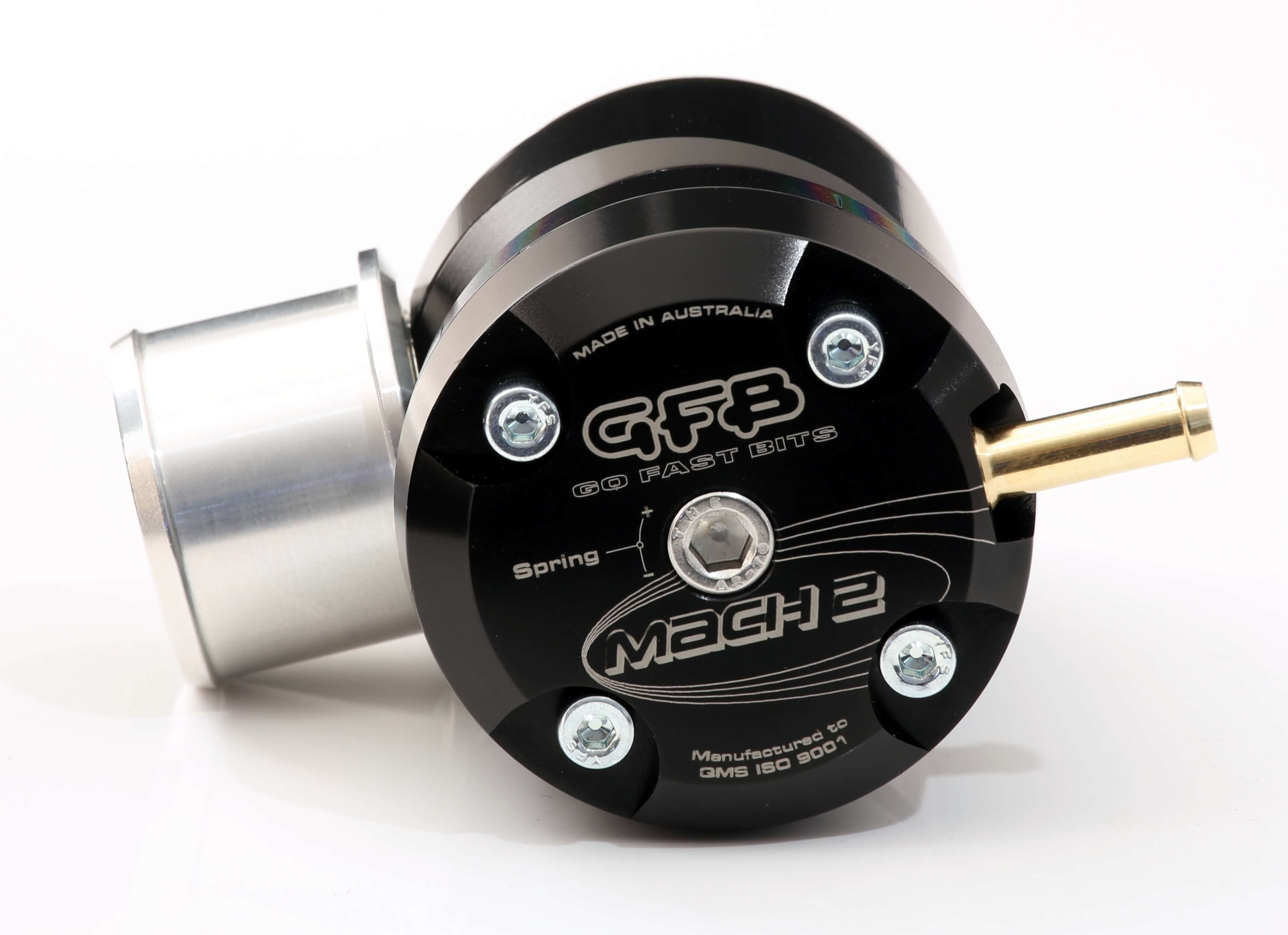 GFB Mach 2 Recirculating Plumb Back BOV – Mitsubishi Evo (CD9A/CN9A/CP9A/CT9A/CZ4A) / Subaru WRX/STI (GC8) MY97-98 / Liberty GT (BM/BR) – 33mm