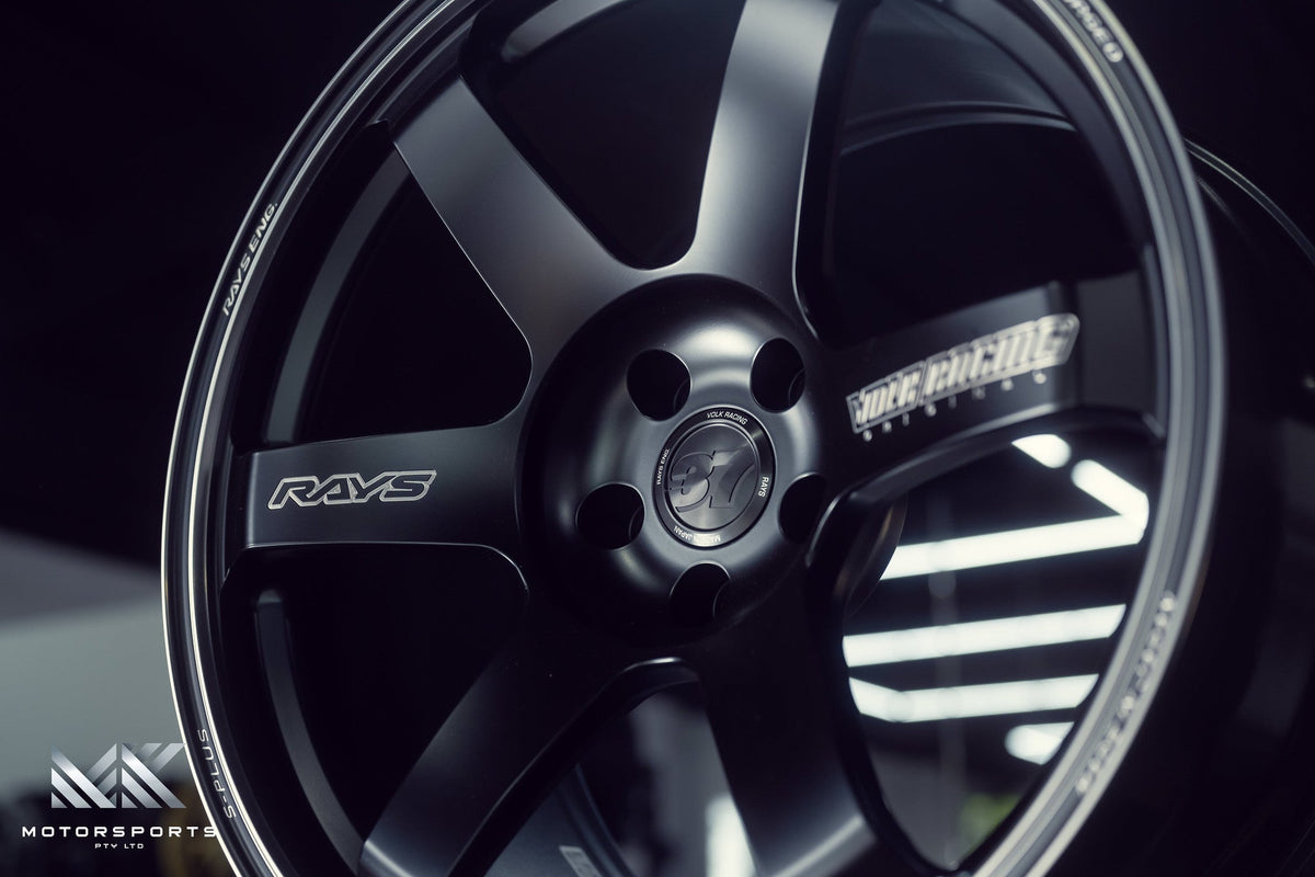 Volk Racing TE37 Saga S-Plus Black Shadow wheel – Matte Translucent Black (PH)