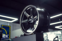 Volk Racing TE37 Saga S-Plus Black Shadow wheel – view 3