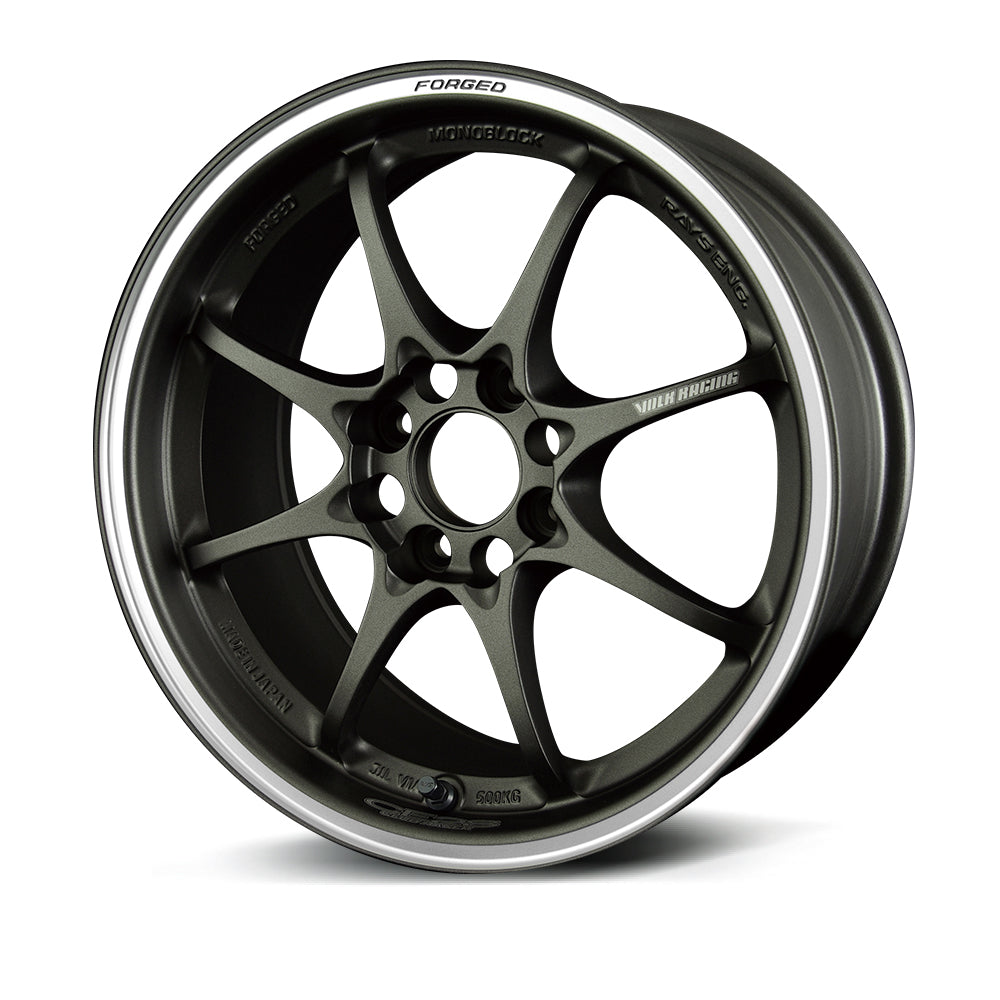 Volk Racing CE28 Club Racer wheel – Matte Dark Gunmetal/Rim Flange DC (DM)