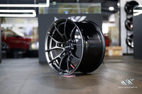 Volk Racing G025 wheel – Shining Black Metal/Rim Edge DC (HK)