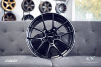 Volk Racing G025 wheel – Matte Gunblack/Rim Edge DC (MK)