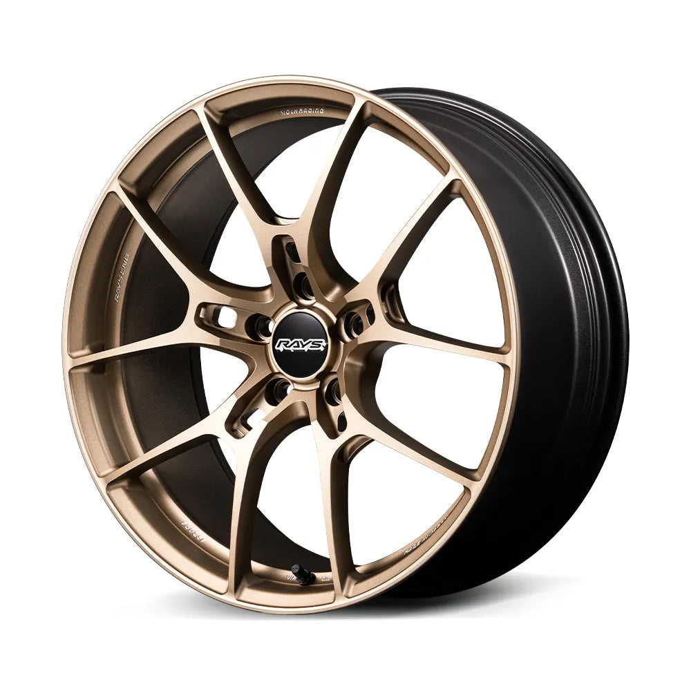 Volk Racing G025 LTD Matte Gold wheel