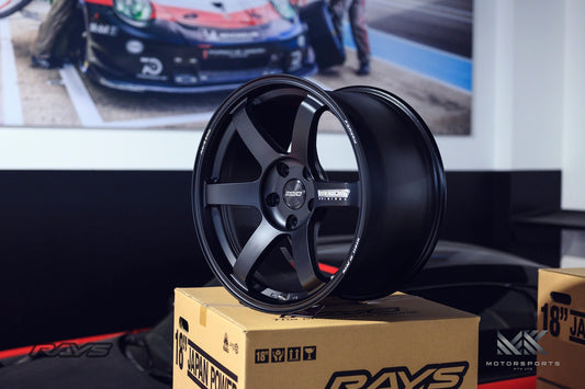 Volk Racing TE37 Saga wheel – Matte Black (MB)