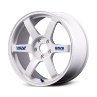 Volk Racing TE37 Saga S-Plus 30th Anniversary Sticker wheel – White (WH)
