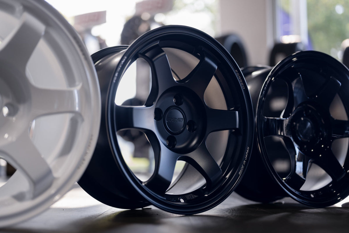 Volk Racing TE37 Saga SL wheel – Matte Black (MB)