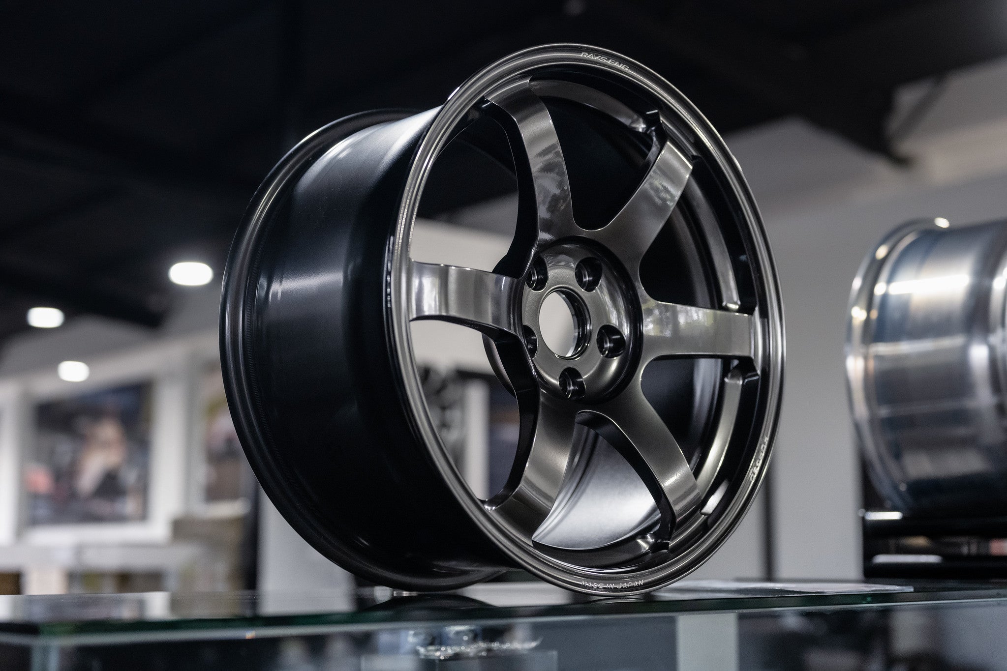 Volk Racing TE37 Saga SL wheel – Shining Black Metal (HM)