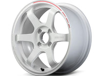Volk Racing TE37 Sonic Time Attack Edition wheel – White/REDOT(WR)
