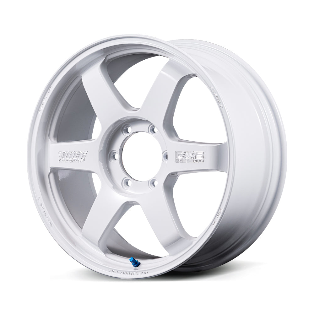 Volk Racing TE37 Ultra Large P.C.D. 30th Anniversary Machined wheel – White (WH)