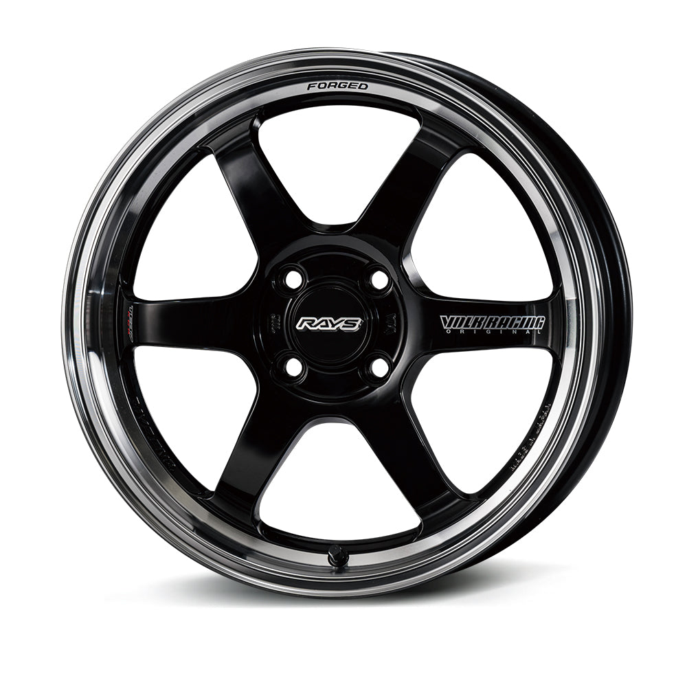 Volk Racing TE37KCR Progressive Model wheel – Black/FDMC Rim (KF)