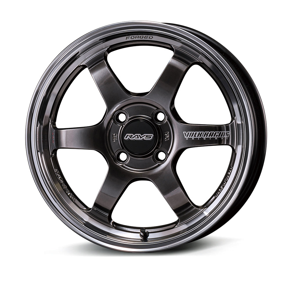 Volk Racing TE37KCR Progressive Model wheel – Shining Black Metal/FDMC Rim (HF)
