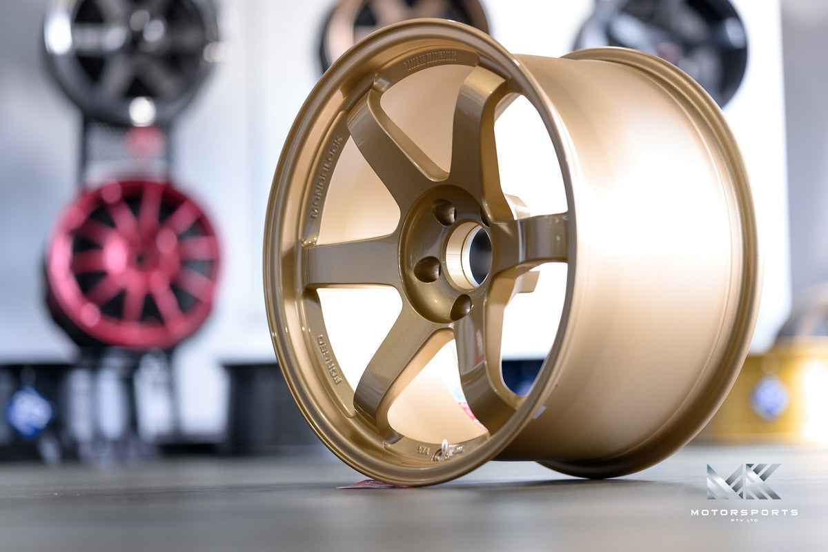 Volk Racing TE37SL for R34 GT-R wheel – Gold (GL)