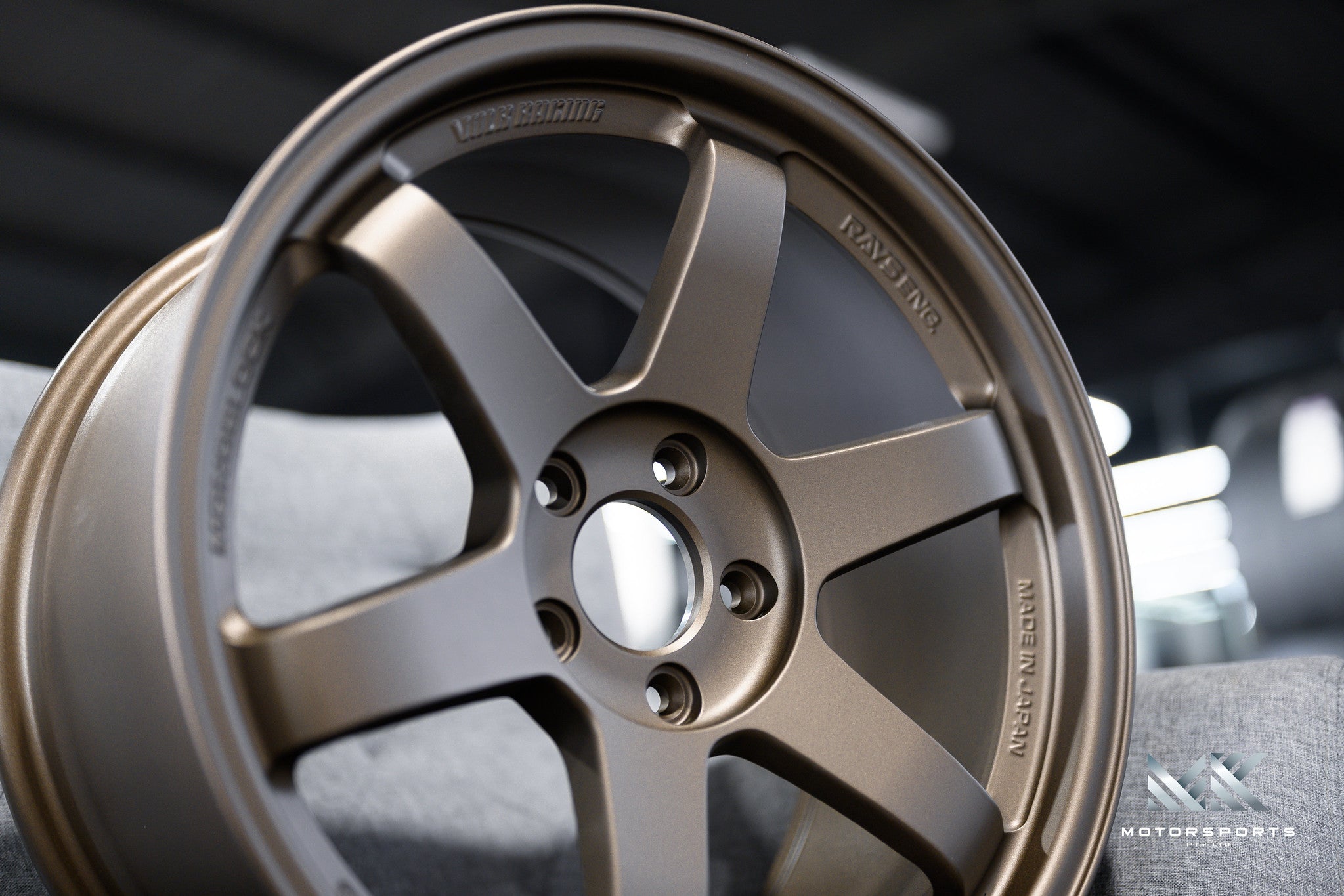 Volk Racing TE37SL for R34 GT-R wheel – view 9