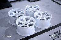 Volk Racing TE37SL for R34 GT-R wheel – view 3