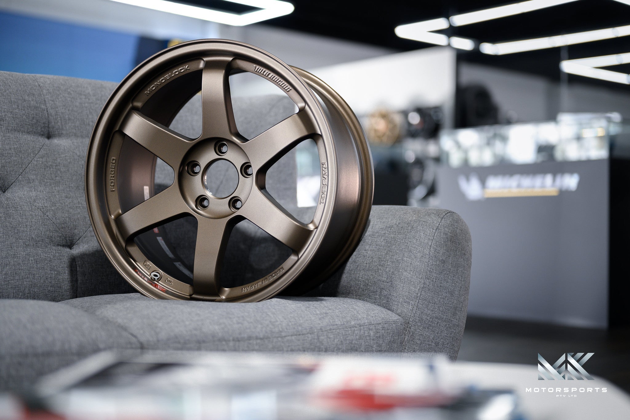 Volk Racing TE37SL for R34 GT-R wheel – view 10