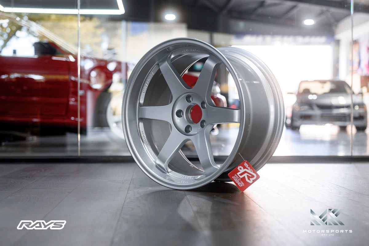 Volk Racing TE37SL for R34 GT-R wheel – Diamond Silver (DS)