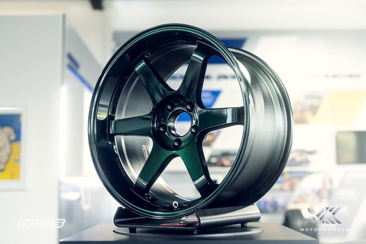 Volk Racing TE37SL for R34 GT-R wheel – Racing Green (IG)