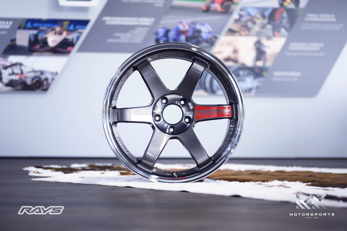 Volk Racing TE37SL for R34 GT-R wheel – Pressed Graphite (PG)