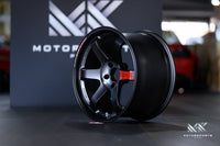Volk Racing TE37SL Black Edition III for A90 Supra wheel – Pressed Black/Rim REDOT (PR)
