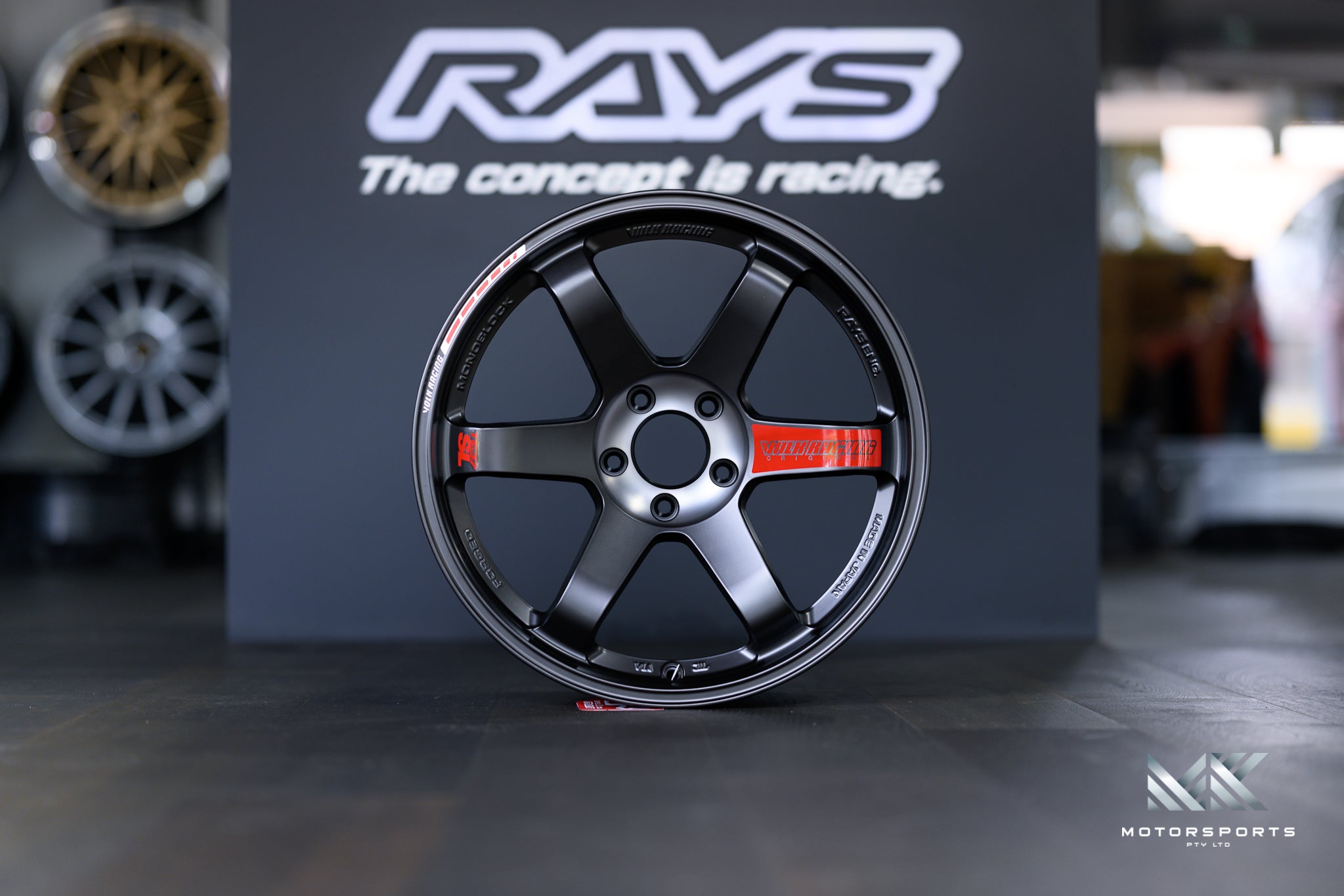 Volk Racing TE37SL Black Edition III for A90 Supra wheel – view 3