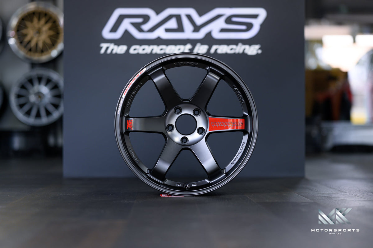 Volk Racing TE37SL Black Edition III for A90 Supra wheel – view 3