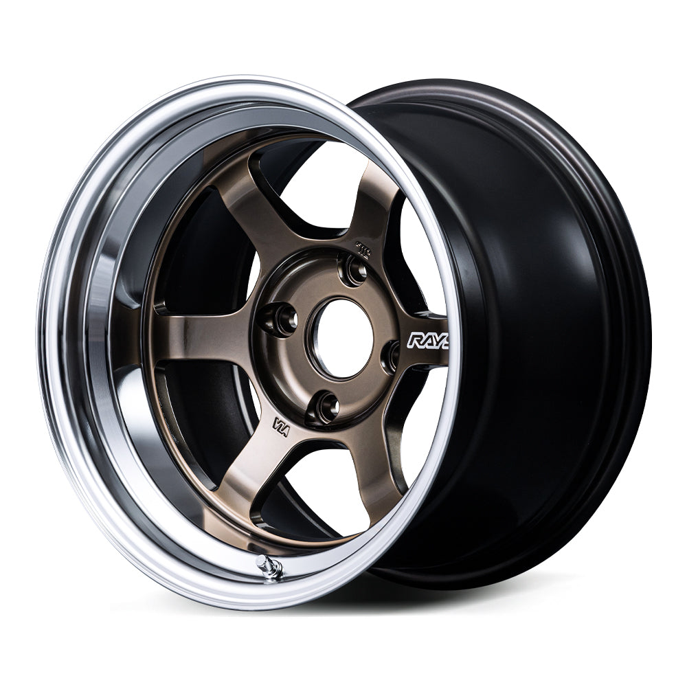 Volk Racing TE37V spec-SR wheel – Shining Bronze Metal/Rim FDMC (SR)