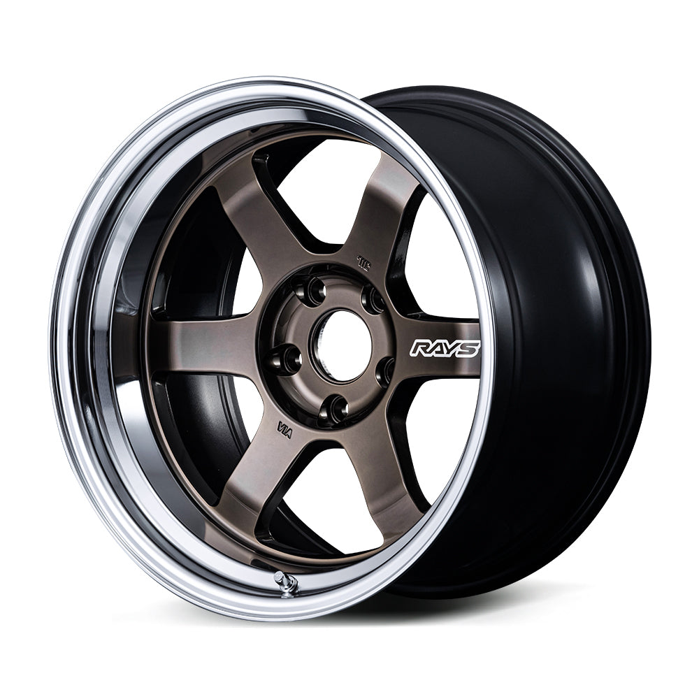 Volk Racing TE37V spec-SR wheel – Shining Bronze Metal/Rim FDMC (SR)