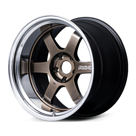 Volk Racing TE37V spec-SR wheel – Shining Bronze Metal/Rim FDMC (SR)