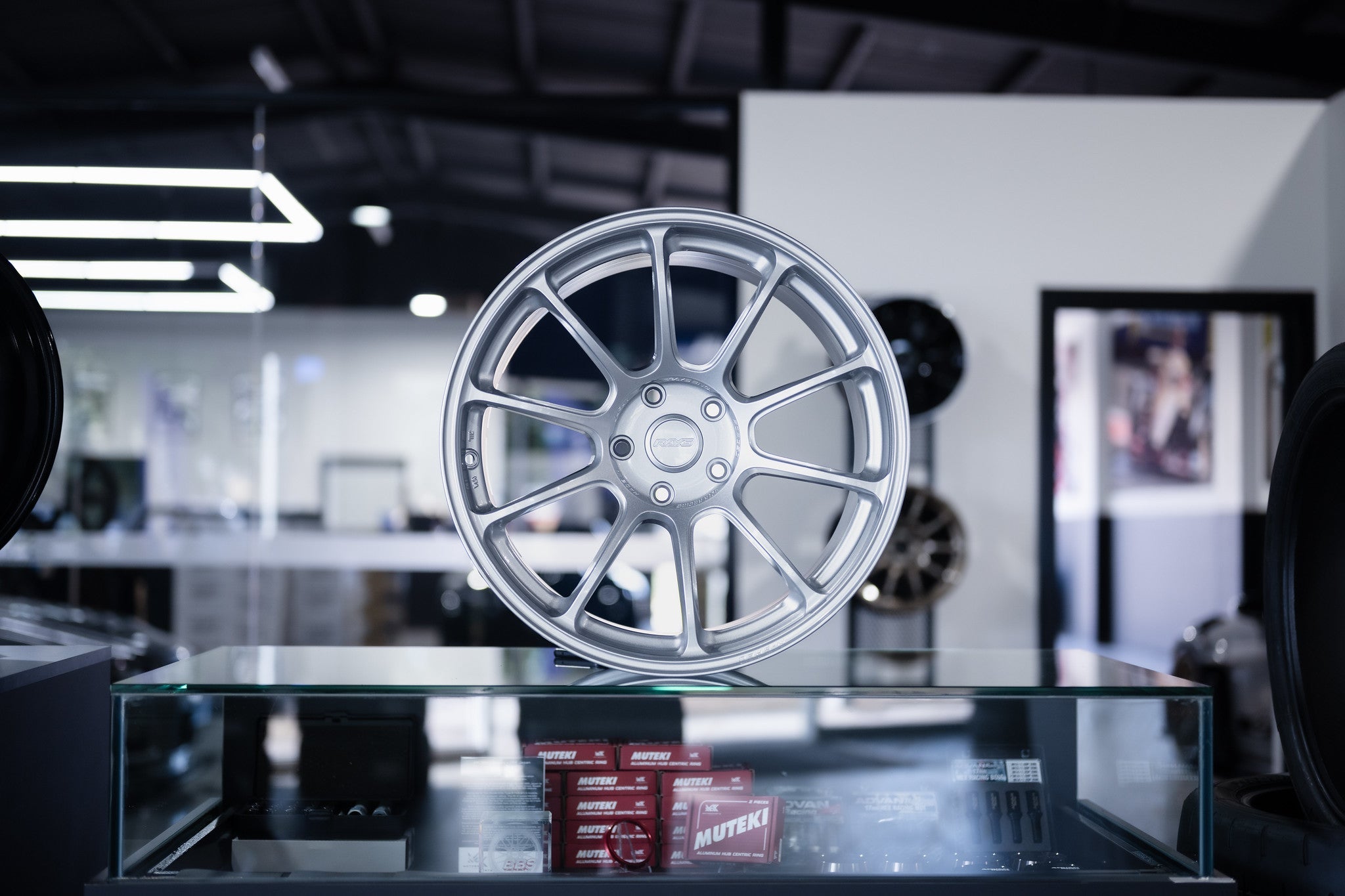 Volk Racing ZE40 M-Spec for FK8/FL5 wheel – Diamond Silver (DS)