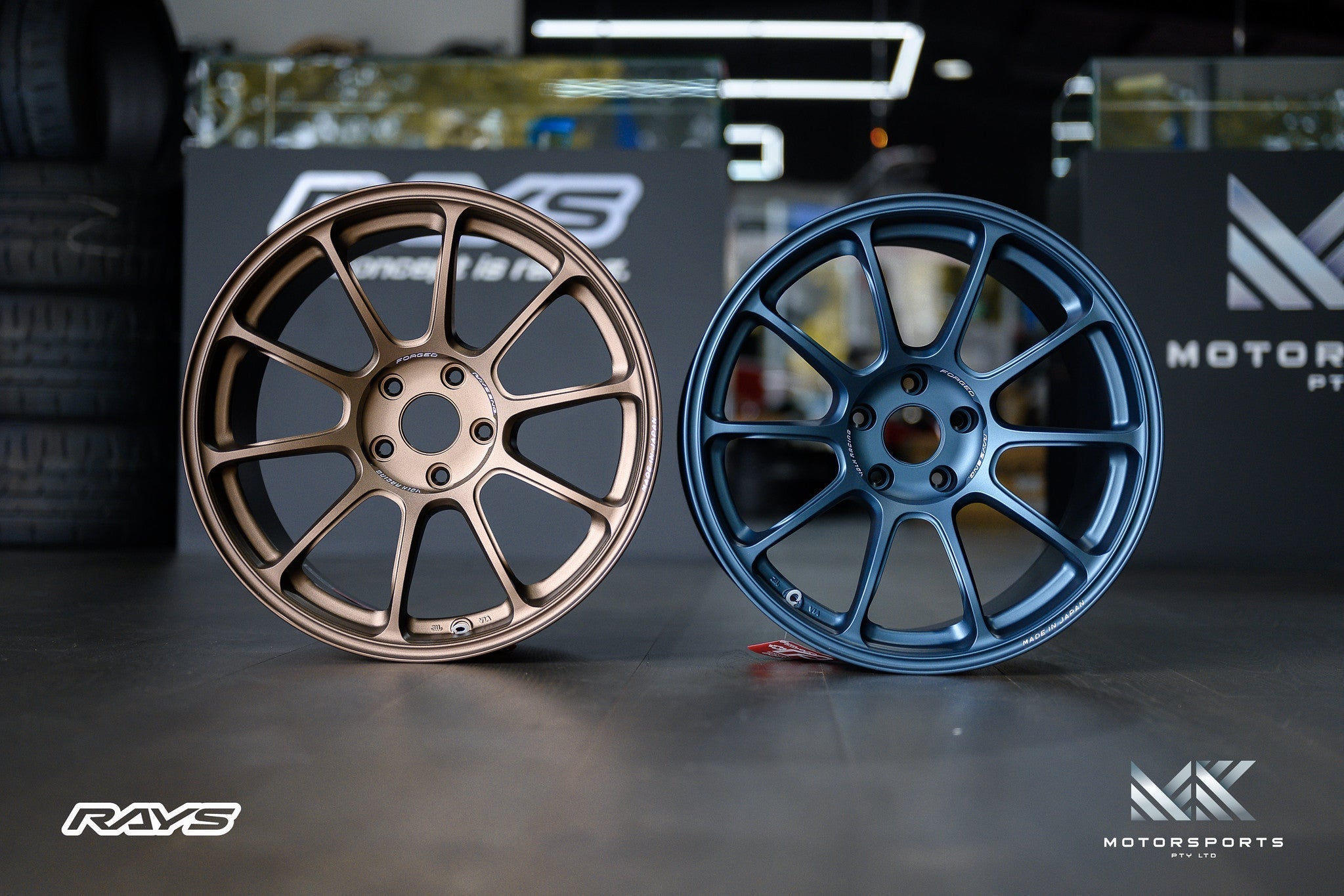 Volk Racing ZE40 R34 GT-R Custom Batch wheel – Racing Green (IG)