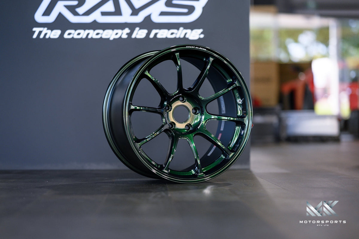 Volk Racing ZE40 R34 GT-R Custom Batch wheel – Racing Green (IG)