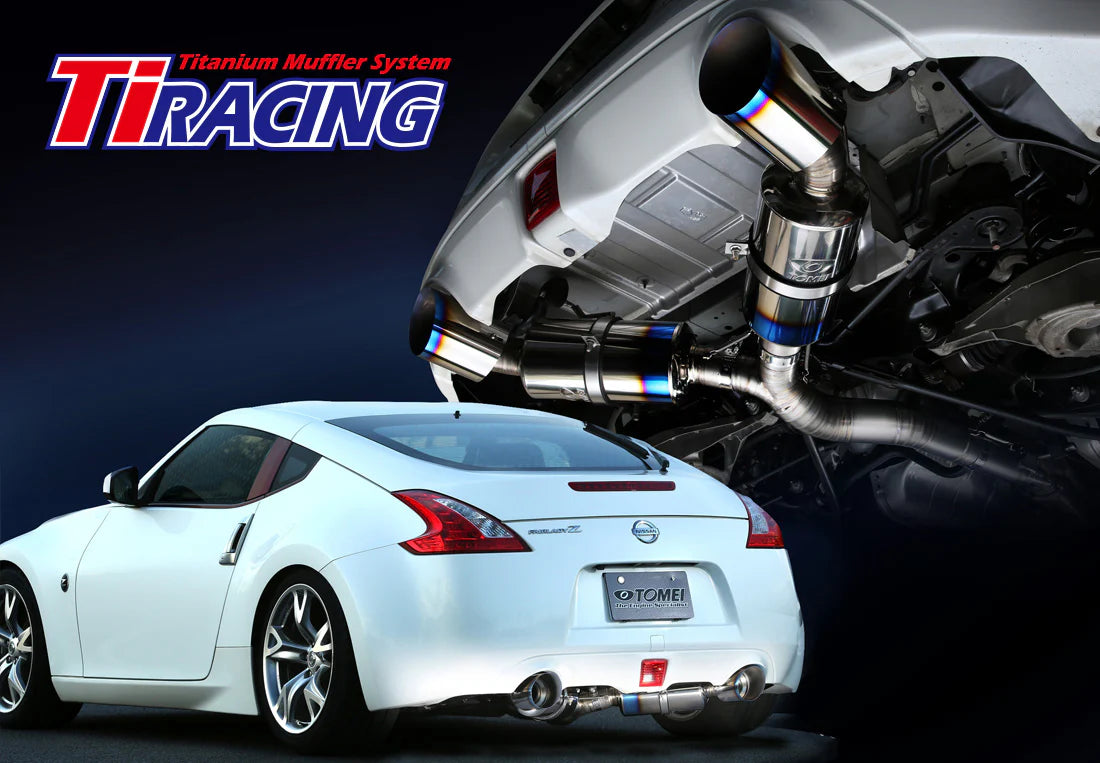 Tomei Expreme Ti Titanium Catback Exhaust - Nissan 370Z Z34 VQ37VHR